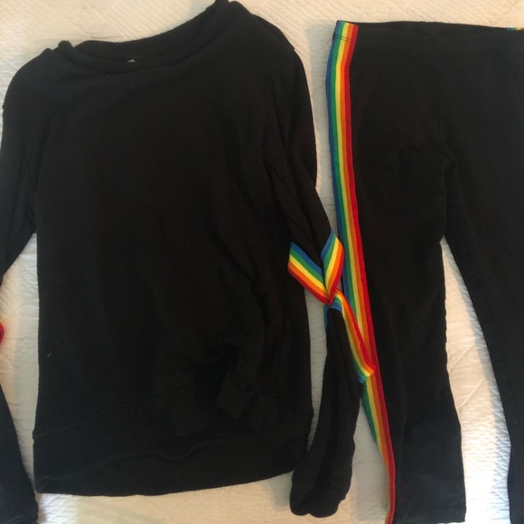 Flowers by Zoe sweatshirt and matching leggings